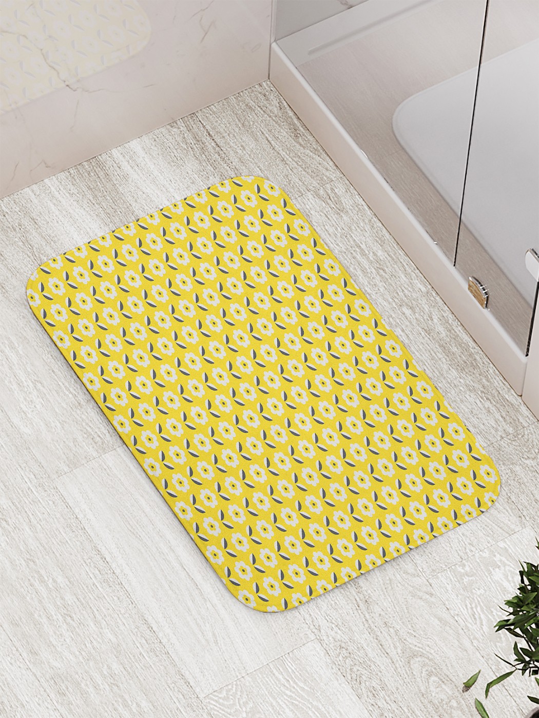 

Коврик противоскользящий для ванной, сауны, бассейна, 77х52 см bath_64389 JoyArty