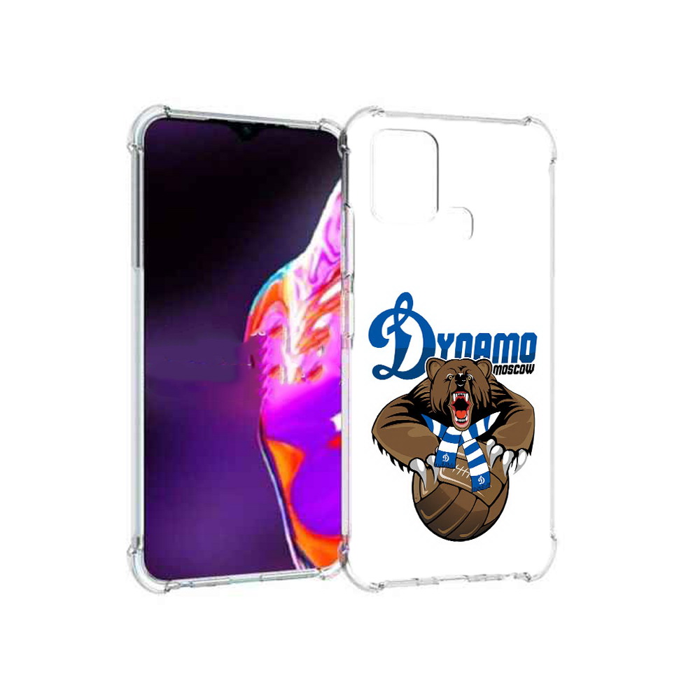 

Чехол MyPads Tocco для Infinix Hot 10s ФК Динамо медведь, Прозрачный, Tocco