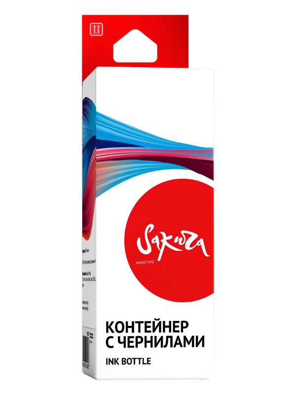 Картридж для струйного принтера SAKURA SIC13T03Y200 (SIC13T03Y200) голубой, совместимый