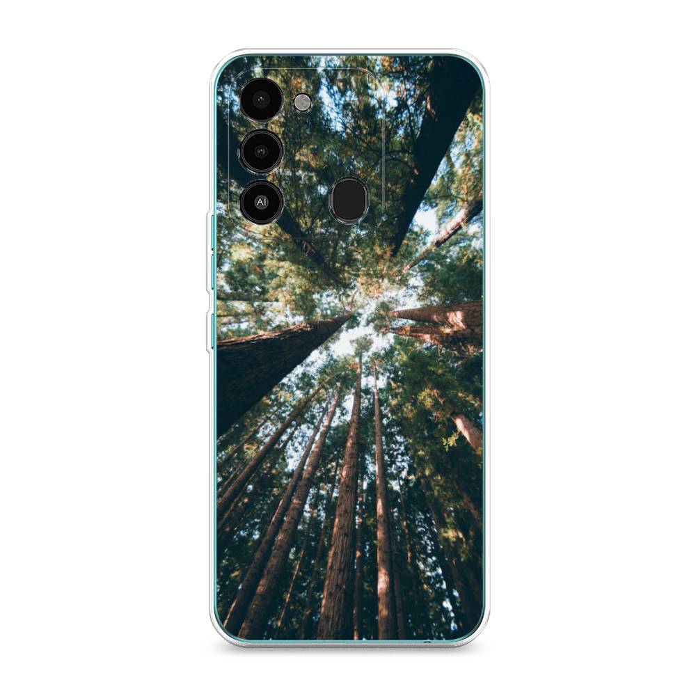 

Чехол Awog на Tecno Spark Go 2022/8С/9 "Лес 18", Разноцветный, 301250-4