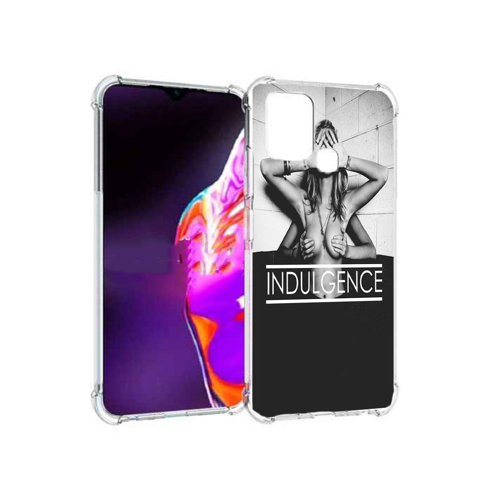

Чехол MyPads Tocco для Infinix Hot 10s Страсть, Прозрачный, Tocco