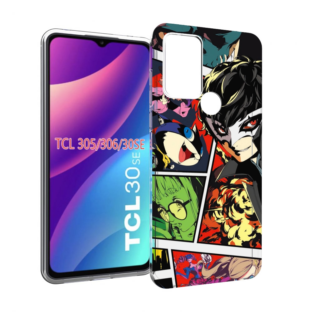 

Чехол MyPads Persona 5 art для TCL 30SE/305/306/30E, Tocco
