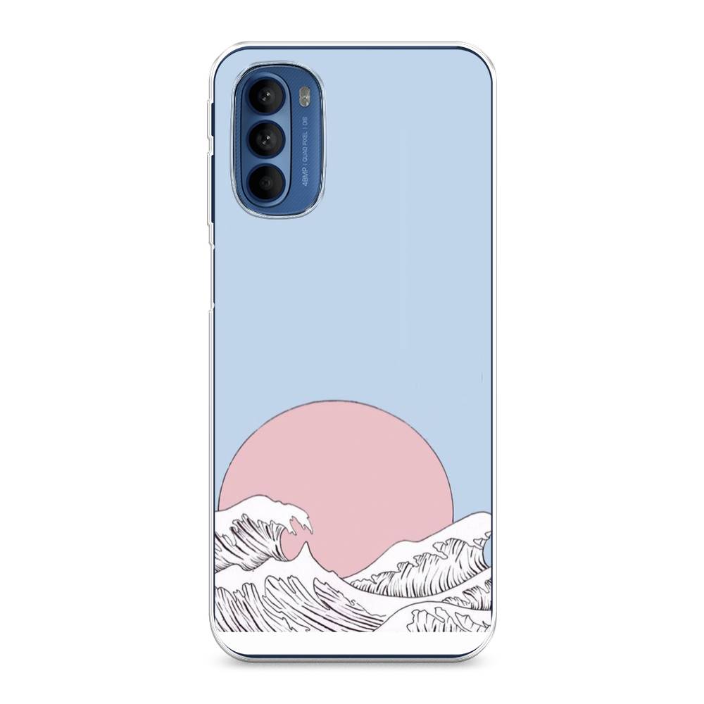 фото Силиконовый чехол "японское солнце" на motorola moto g41 awog