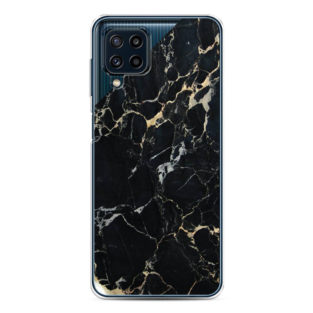 

Чехол Awog на Samsung Galaxy M32 / Самсунг M32 "Черный мрамор уголок", Разноцветный, 2103550-3