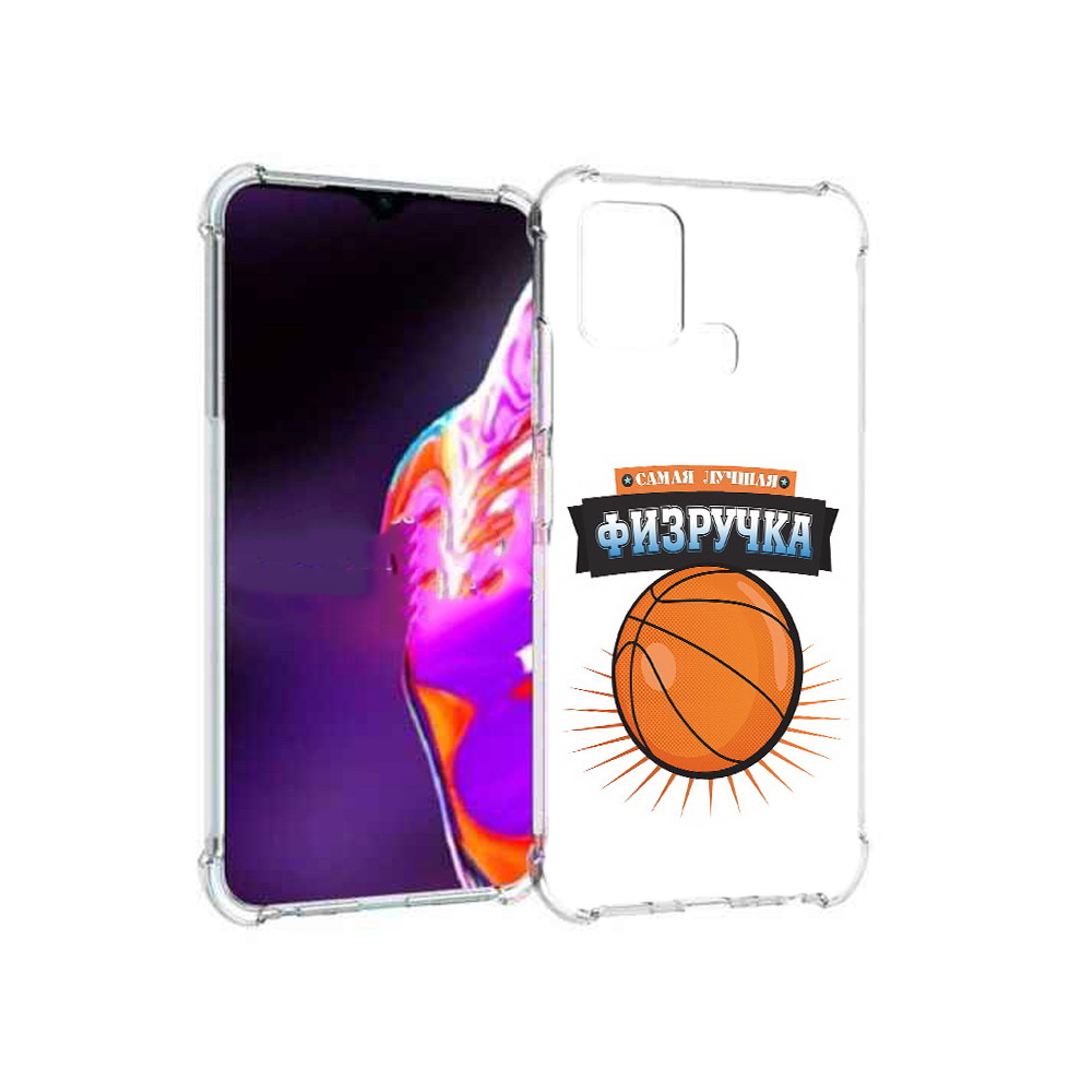 

Чехол MyPads Tocco для Infinix Hot 10s Самая лучшая физручка, Прозрачный, Tocco