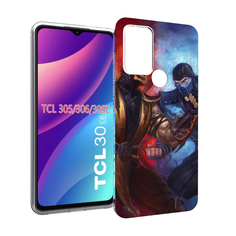 

Чехол MyPads Mortal Combat art для TCL 30SE/305/306/30E, Tocco