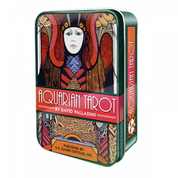 Мини карты Таро Водолея / Aquarian Tarot - U.S. Games Systems