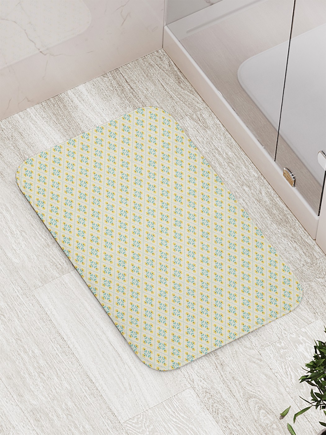 

Коврик противоскользящий для ванной, сауны, бассейна, 77х52 см bath_64316 JoyArty