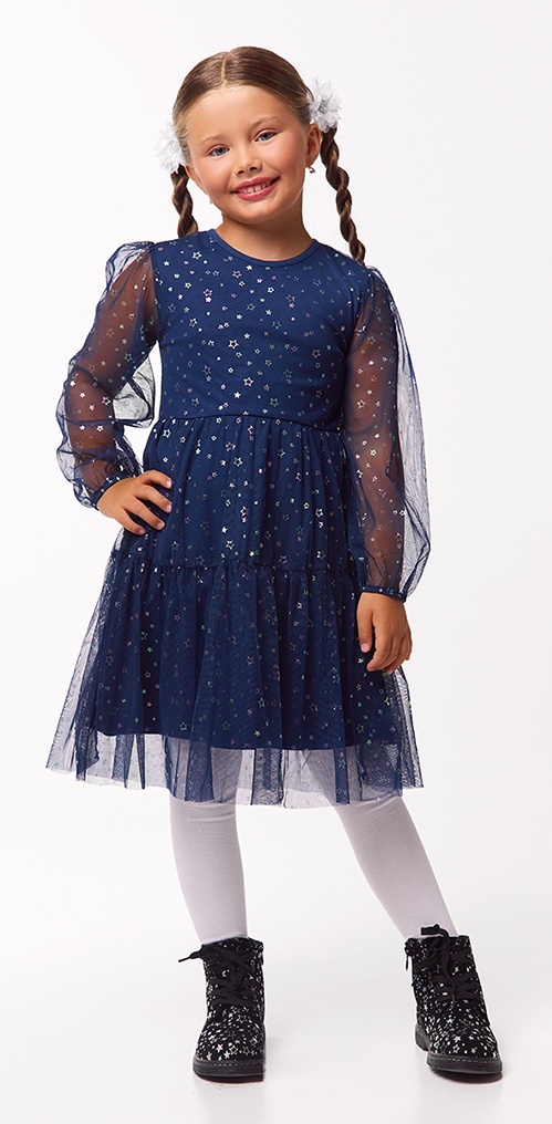 

Платье детское Kari Kids AW24C66703211, темно-синий, 98, 233349