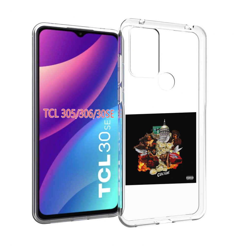 

Чехол MyPads Migos - Culture для TCL 30SE/305/306/30E, Tocco