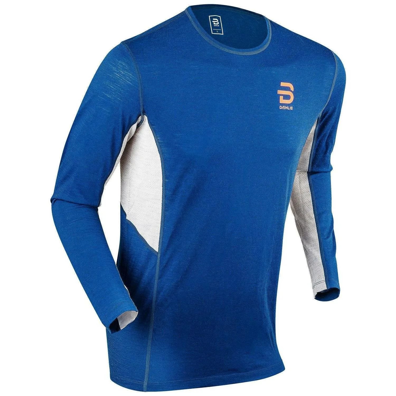 

Термолонгслив Bjorn Daehlie Training Wool For Men, blue, L, Синий, Training Wool For Men