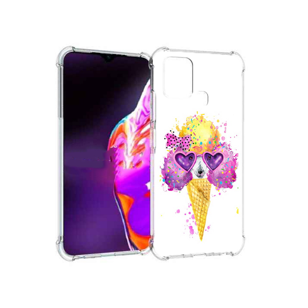 

Чехол MyPads Tocco для Infinix Hot 10s Рожок, Прозрачный, Tocco