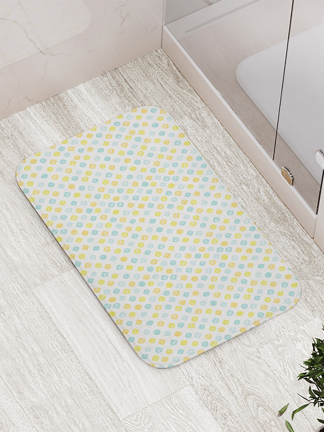 

Коврик противоскользящий для ванной, сауны, бассейна, 77х52 см bath_64300 JoyArty
