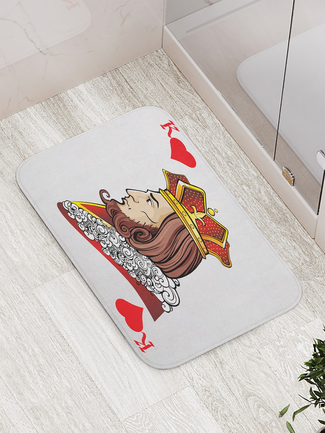

Коврик противоскользящий для ванной, сауны, бассейна, 77х52 см bath_64285 JoyArty