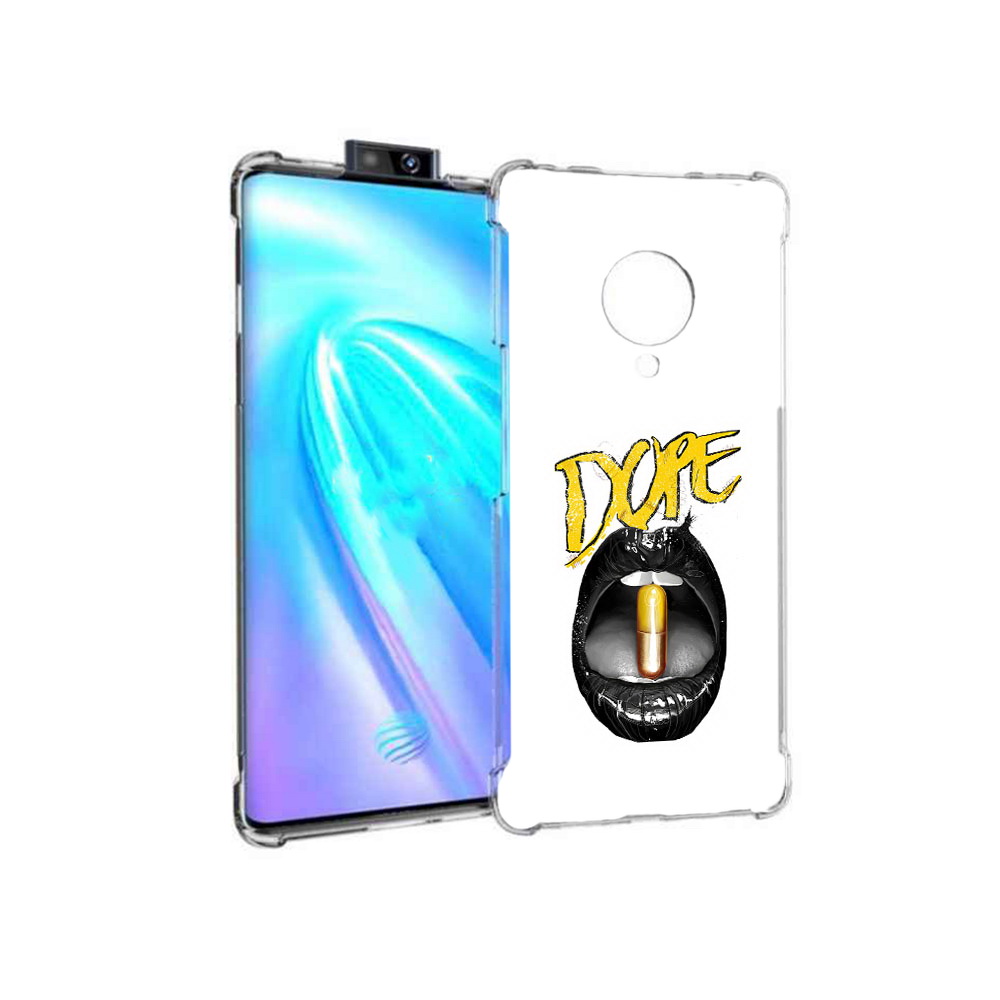 

Чехол MyPads Tocco для Vivo NEX 3 губы (PT136035.381.303), Прозрачный, Tocco