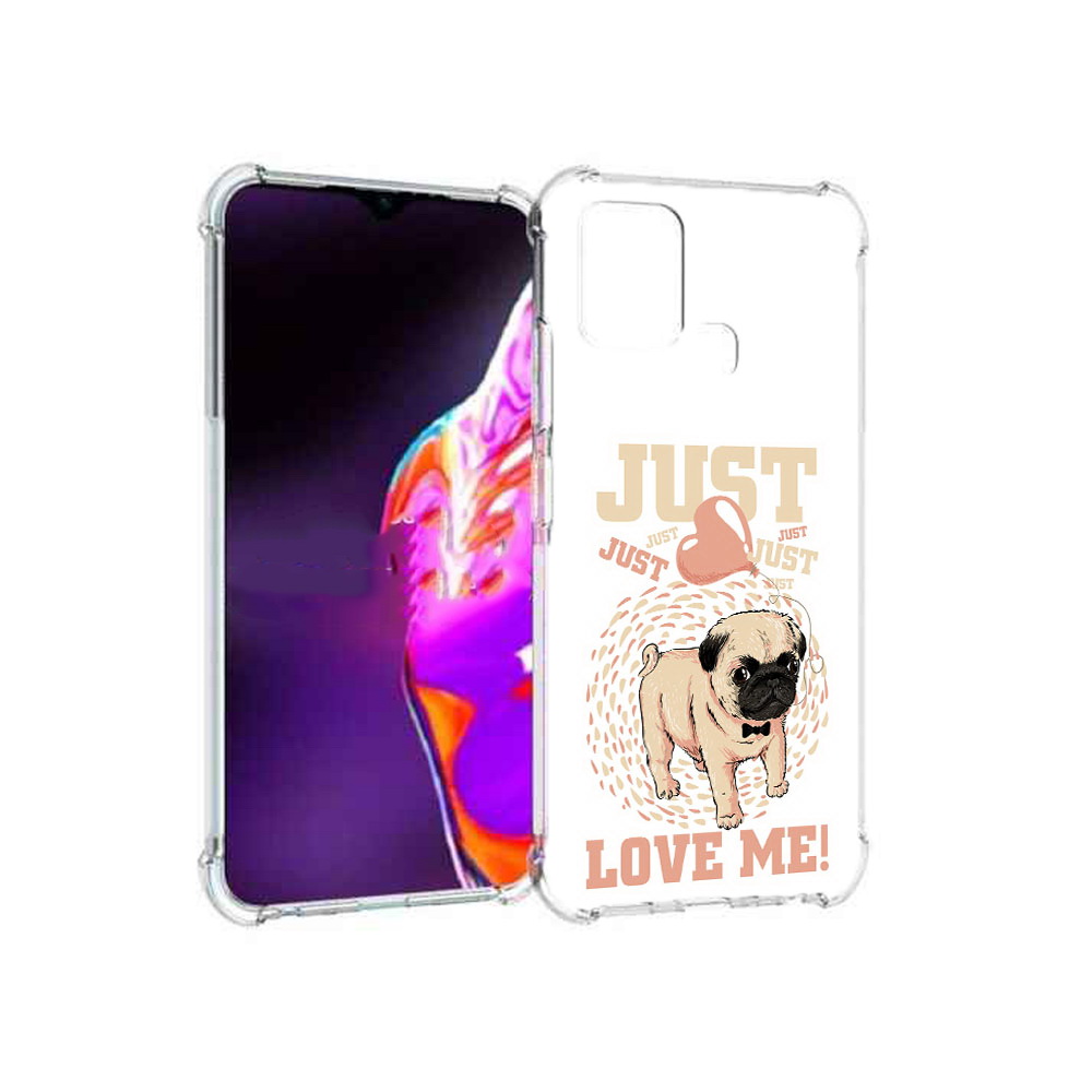 

Чехол MyPads Tocco для Infinix Hot 10s Люби меня, Прозрачный, Tocco