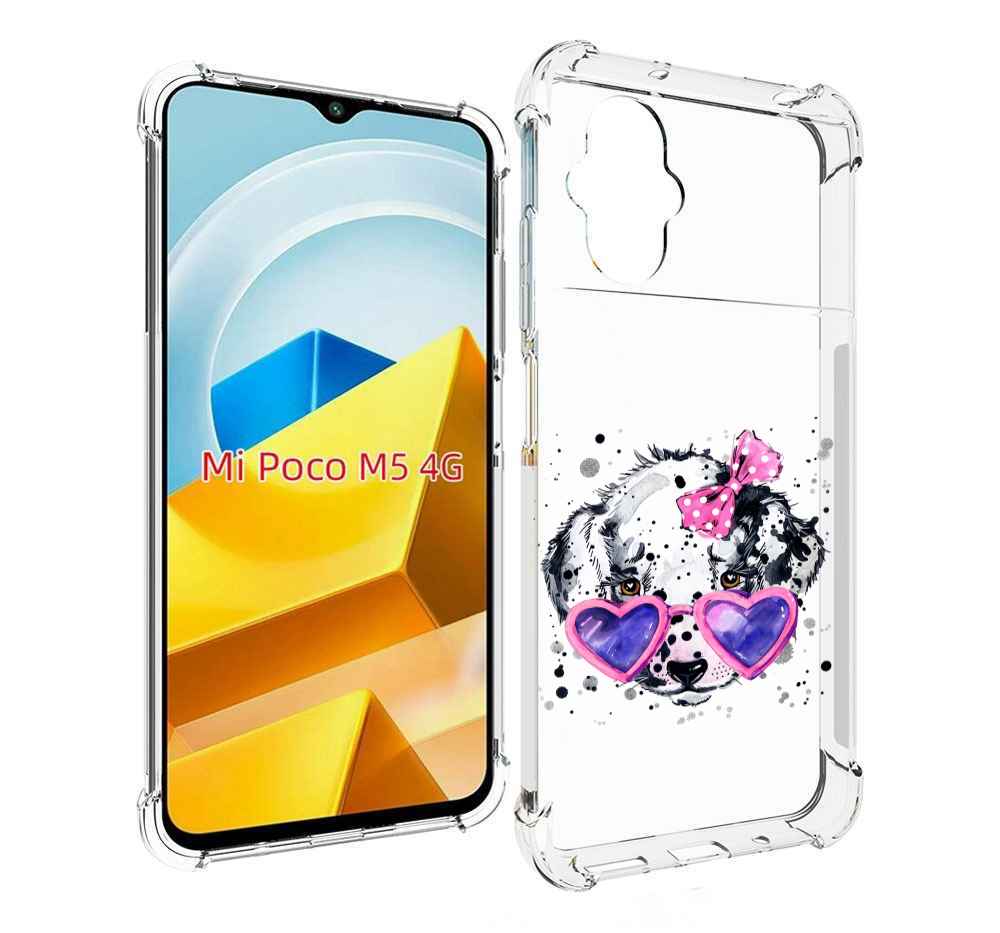 

Чехол MyPads Tocco для Xiaomi M5 долматинец в очках, Прозрачный, Tocco