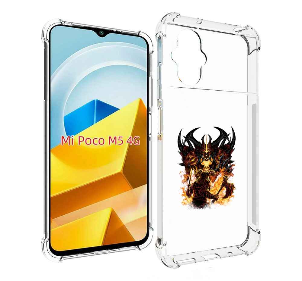 

Чехол MyPads Tocco для Xiaomi M5 демон shadow fiend, Прозрачный, Tocco