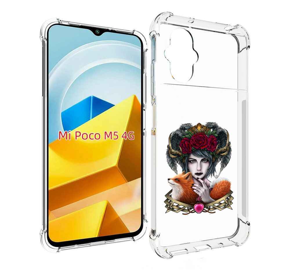 

Чехол MyPads Tocco для Xiaomi M5 девушка с лисой, Прозрачный, Tocco