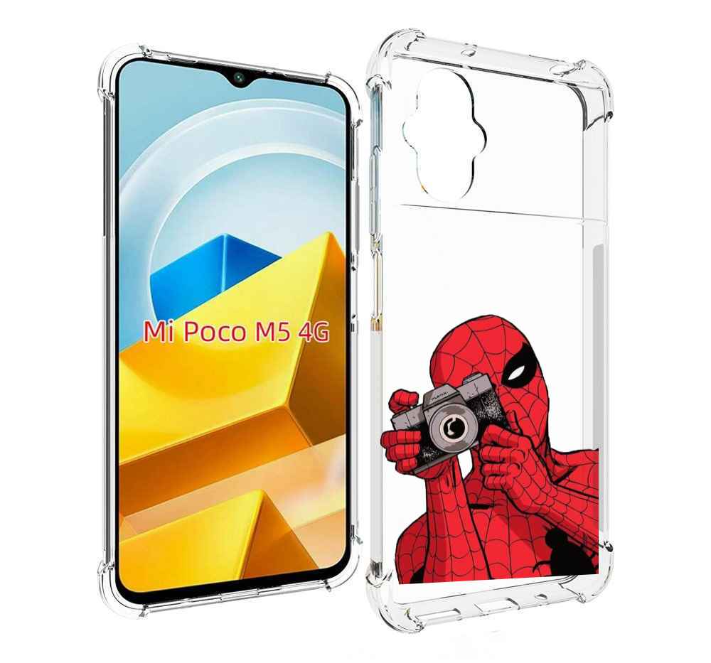 

Чехол MyPads Tocco для Xiaomi M5 человек паук фотограф детский, Прозрачный, Tocco