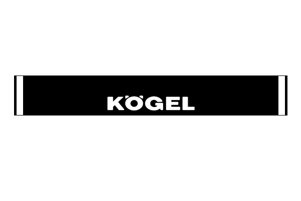 

Брызговик AT AT37577 KOGEL белая надпись 5х240см