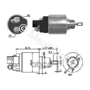 

Реле Втягивающее Toyota Corolla (E11) Avensis (T22) 1.6 1.8 MEAT & DORIA 46070