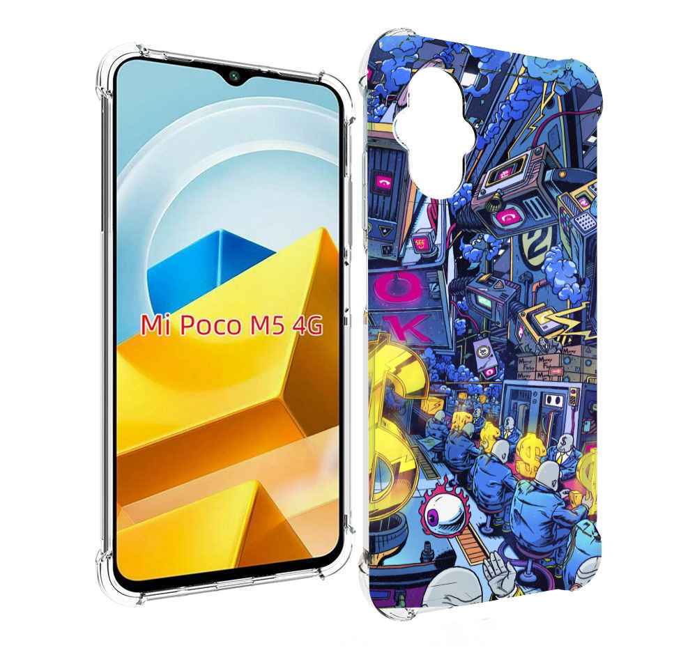 

Чехол MyPads Tocco для Xiaomi M5 футуристичная картинка, Прозрачный, Tocco