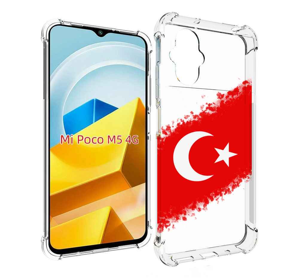 

Чехол MyPads Tocco для Xiaomi M5 флаг Турции, Прозрачный, Tocco