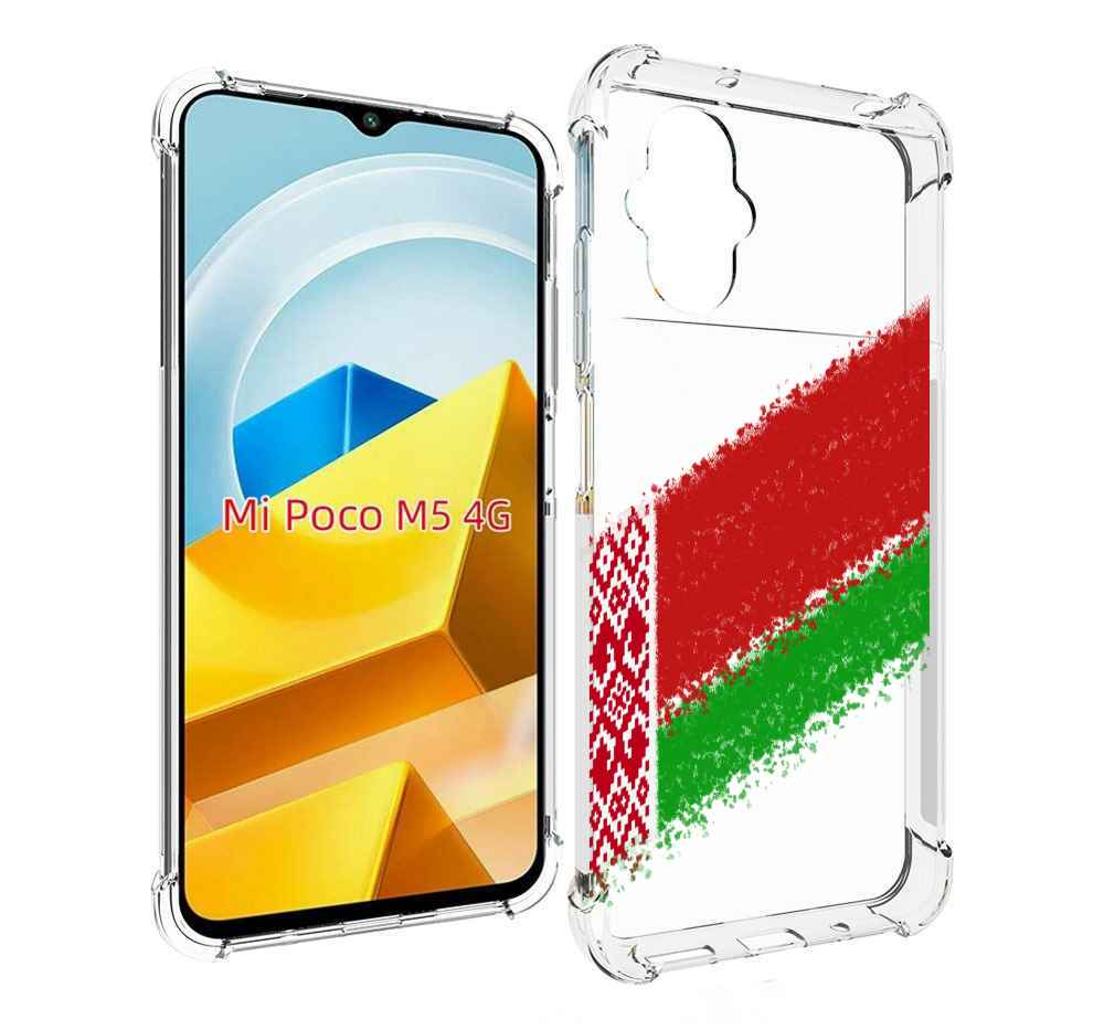 

Чехол MyPads Tocco для Xiaomi M5 флаг Белорусии мужской, Прозрачный, Tocco