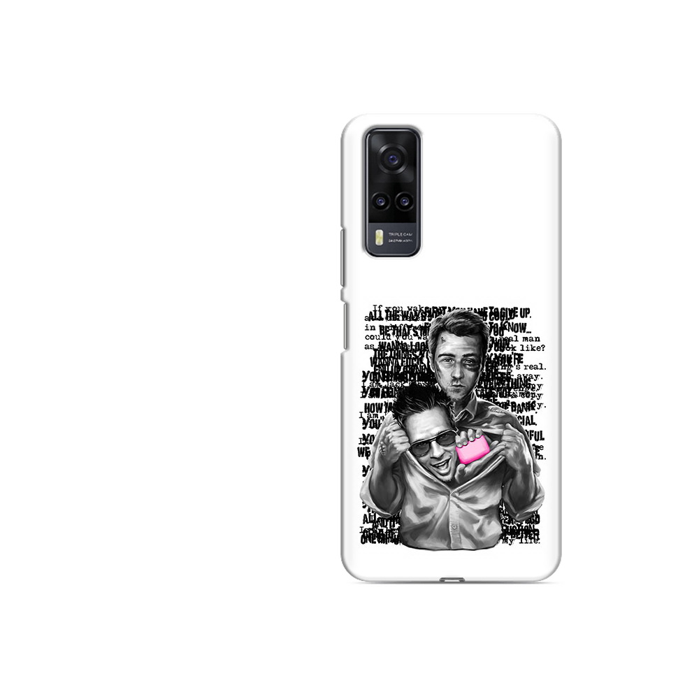 

Чехол MyPads Tocco для Vivo Y31 бойцовский клуб (PT157735.439.242), Прозрачный, Tocco
