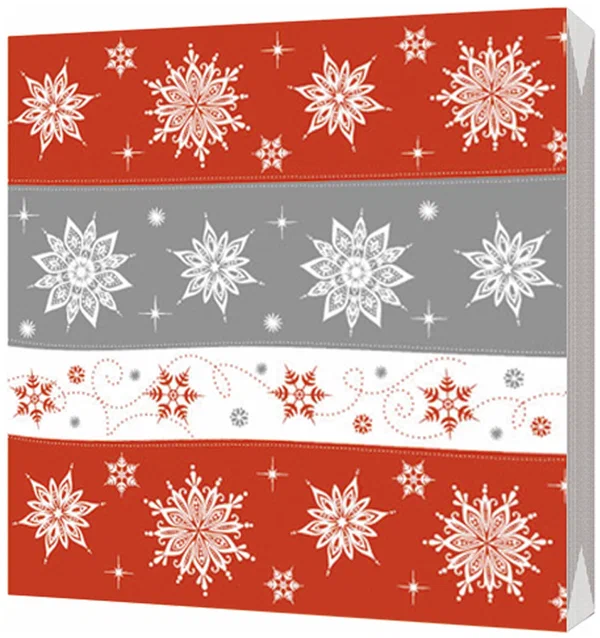 

Салфетки бумажные Home collection Классик Голд Снежинка 33х33 см 20 шт.