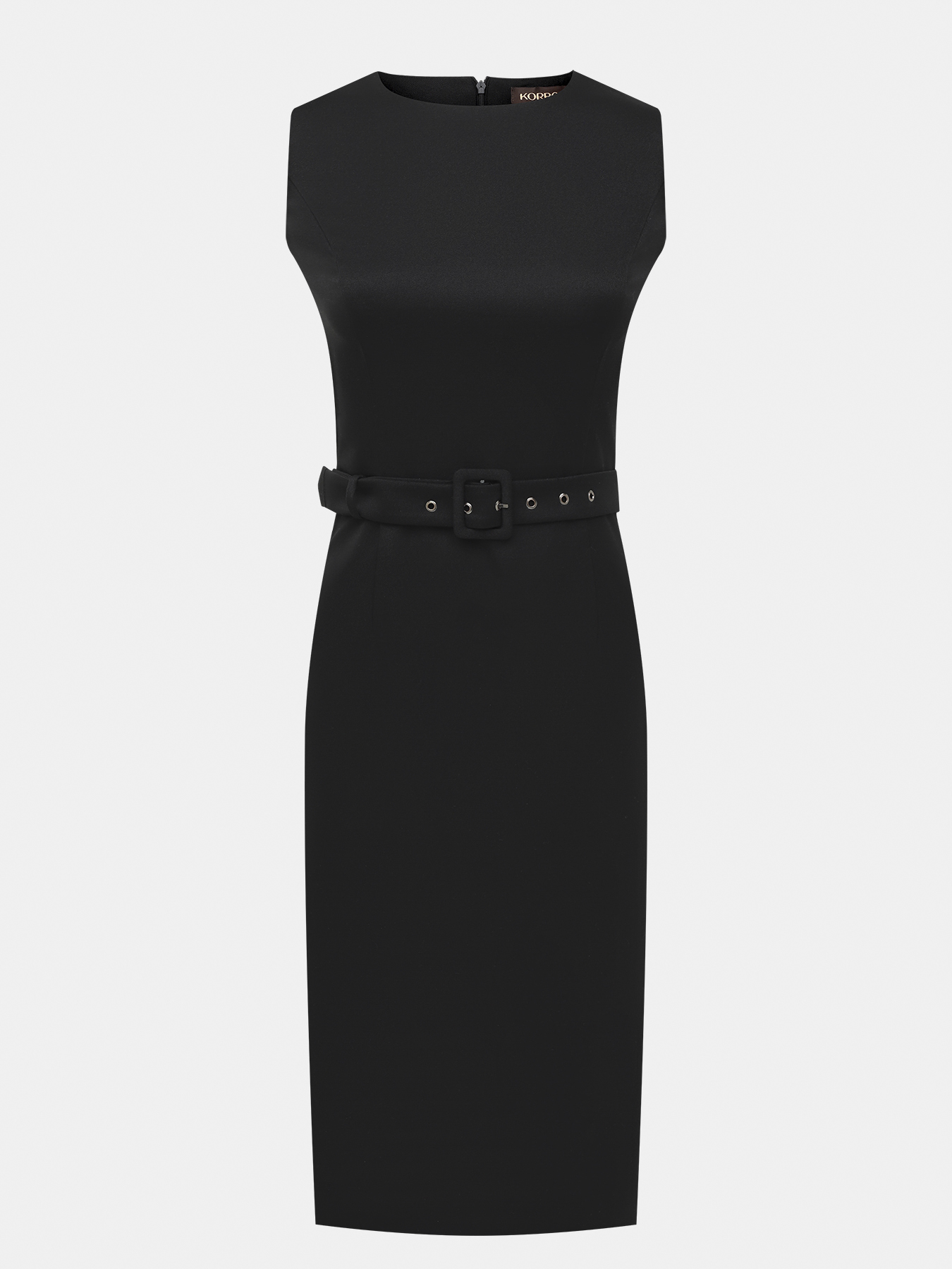 

Платье женское KORPO 482804 черное 50 RU, Черный, 482804