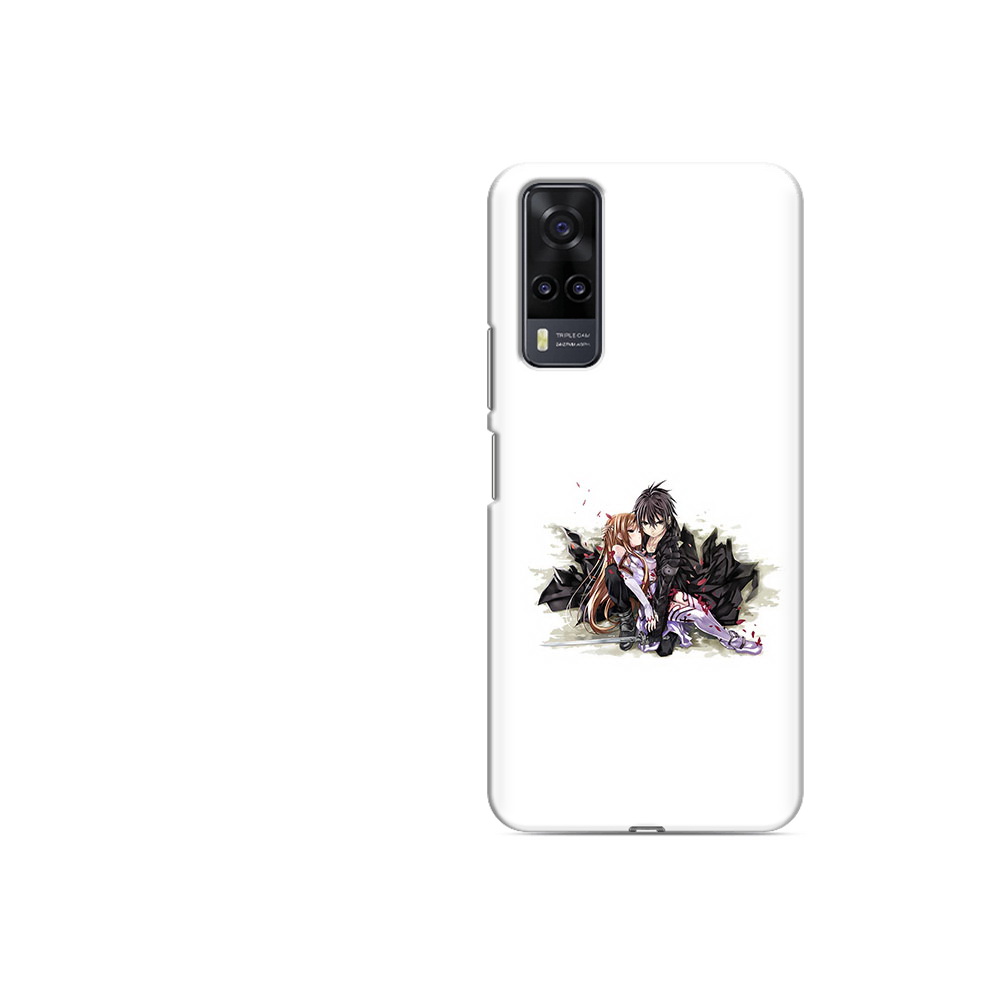 

Чехол MyPads Tocco для Vivo Y31 аниме асуна (PT157735.439.222), Прозрачный, Tocco