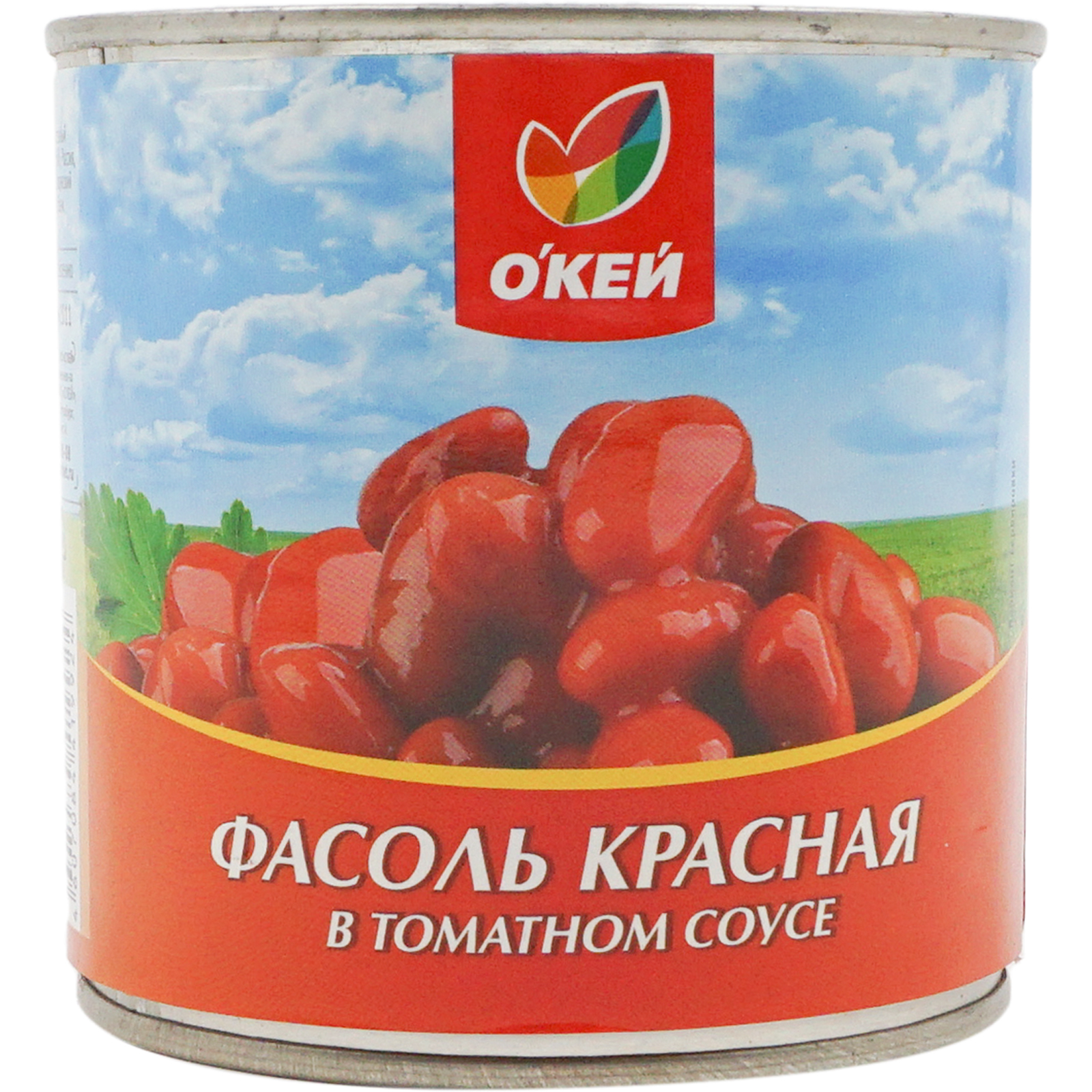 

Фасоль Окей красная в томатном соусе 400 г