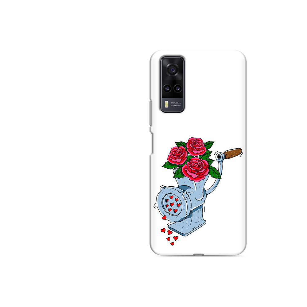 

Чехол MyPads Tocco для Vivo Y31 Цветочные сердца (PT157735.439.199), Прозрачный, Tocco