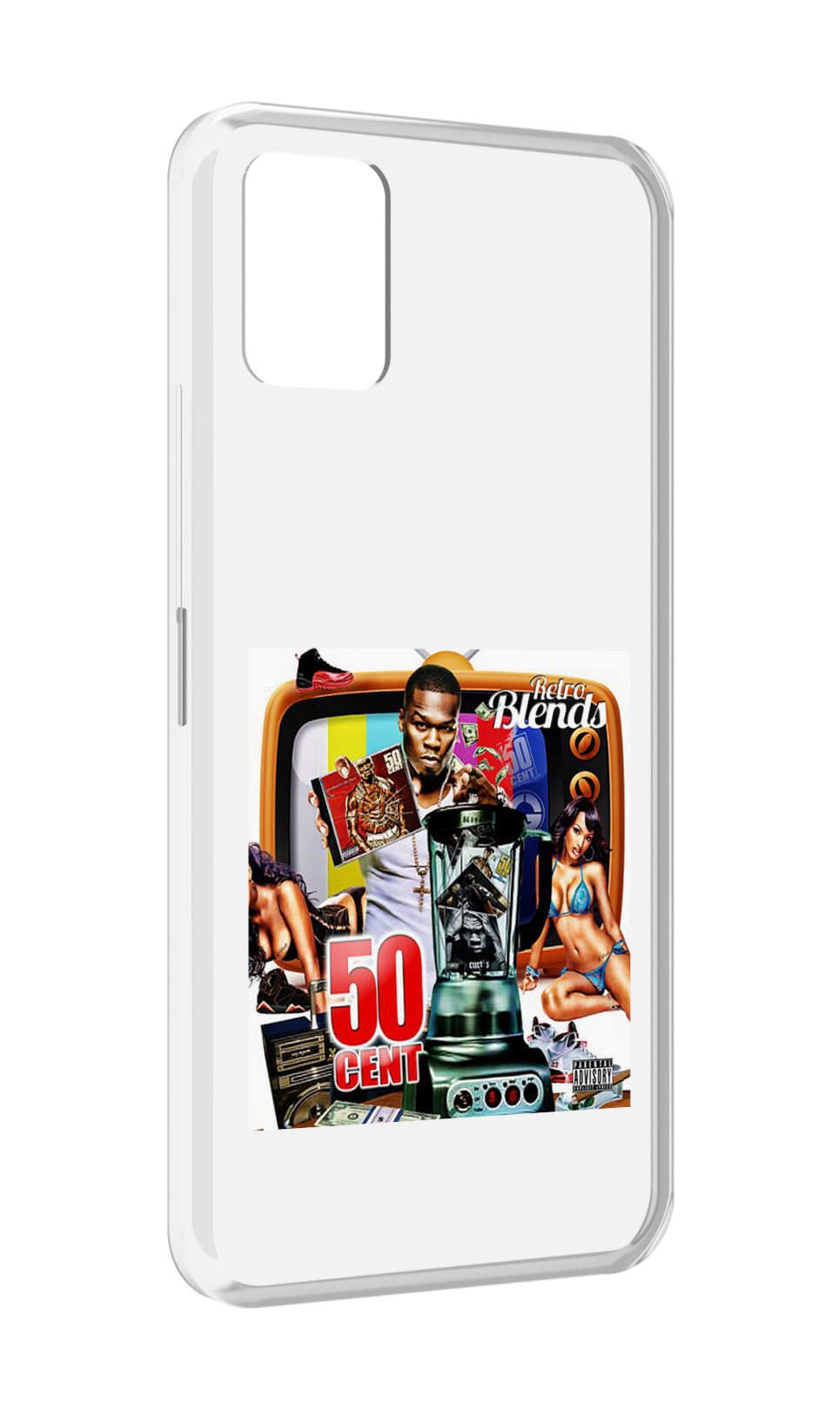 

Чехол MyPads 50 Cent - Retro 50 Cent Blends для Umidigi Power 5, Прозрачный, Tocco