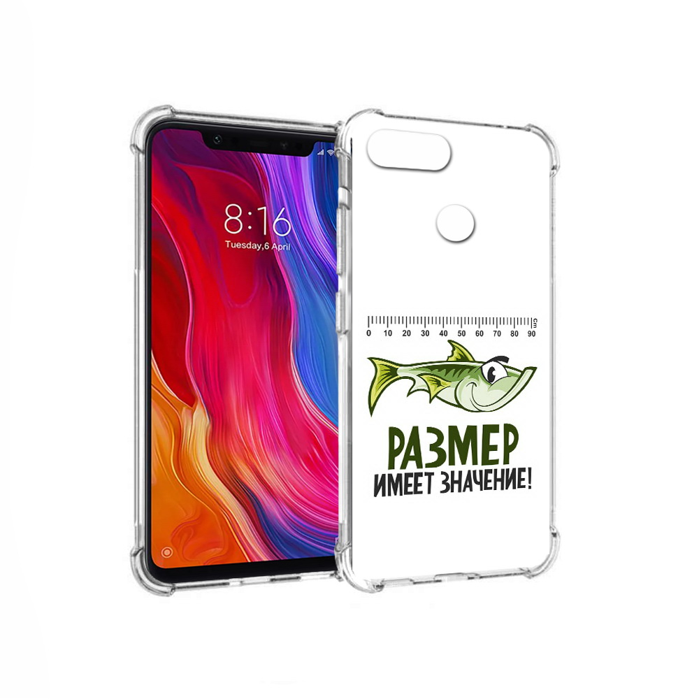 

Чехол MyPads Tocco для Xiaomi Mi 8 Lite размер не имеет значения (PT119514.309.569), Прозрачный, Tocco