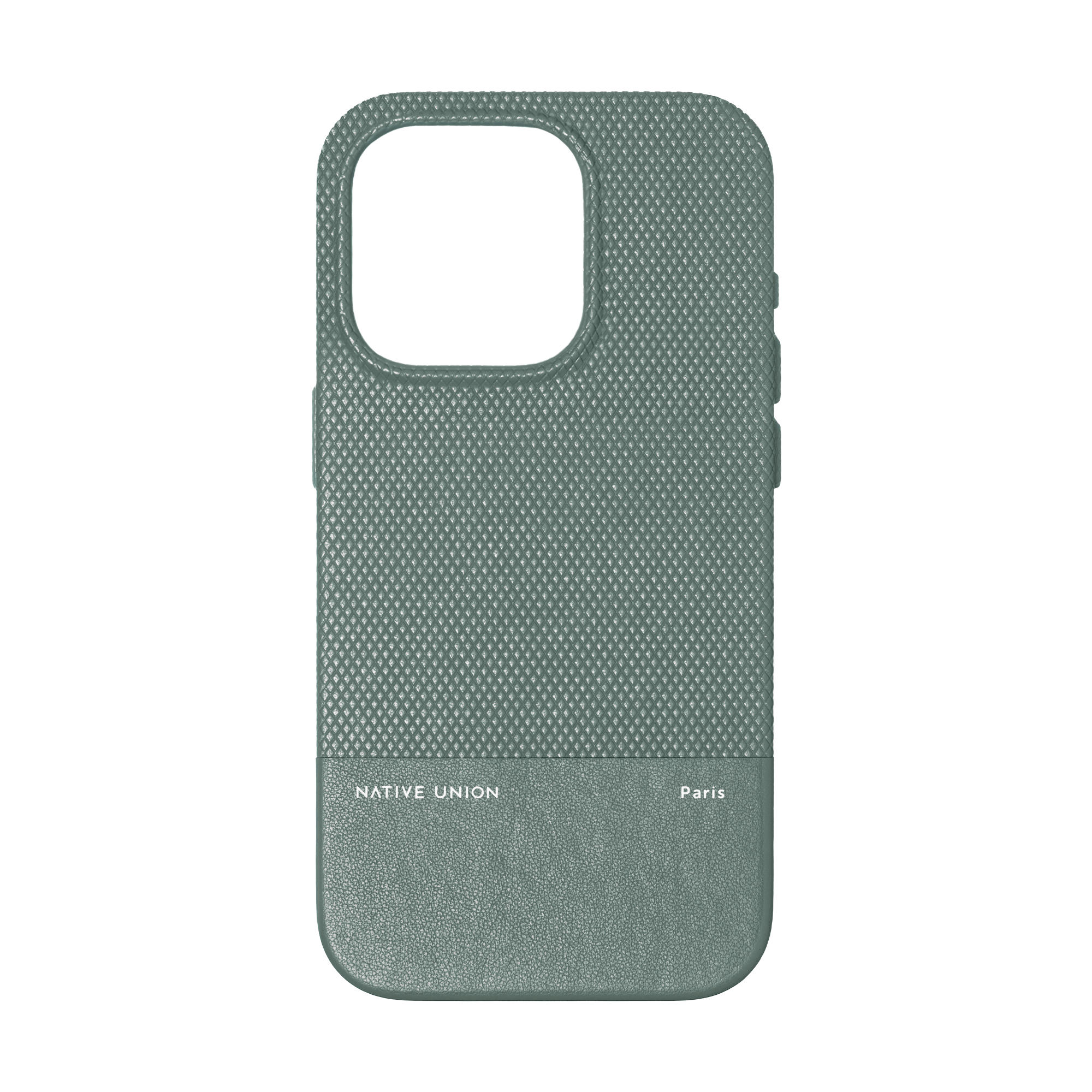 Чехол для IPhone 15 Pro Native Union (RE)CLASSIC CASE, зеленый