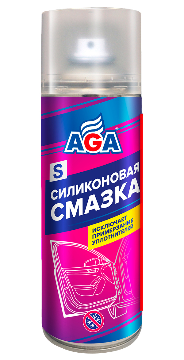 Смазка Силиконовая Aga (520 Мл) Аэрозоль Aga851s AGA арт. AGA851S