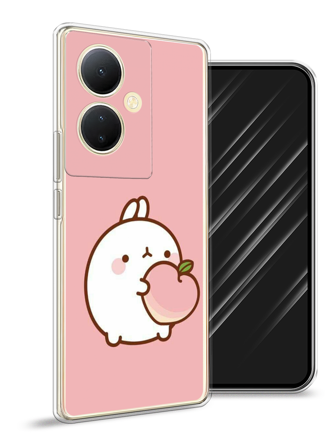 

Чехол Awog на Vivo Y78 5G (global)/V29 Lite, Розовый;бежевый, 268850-1
