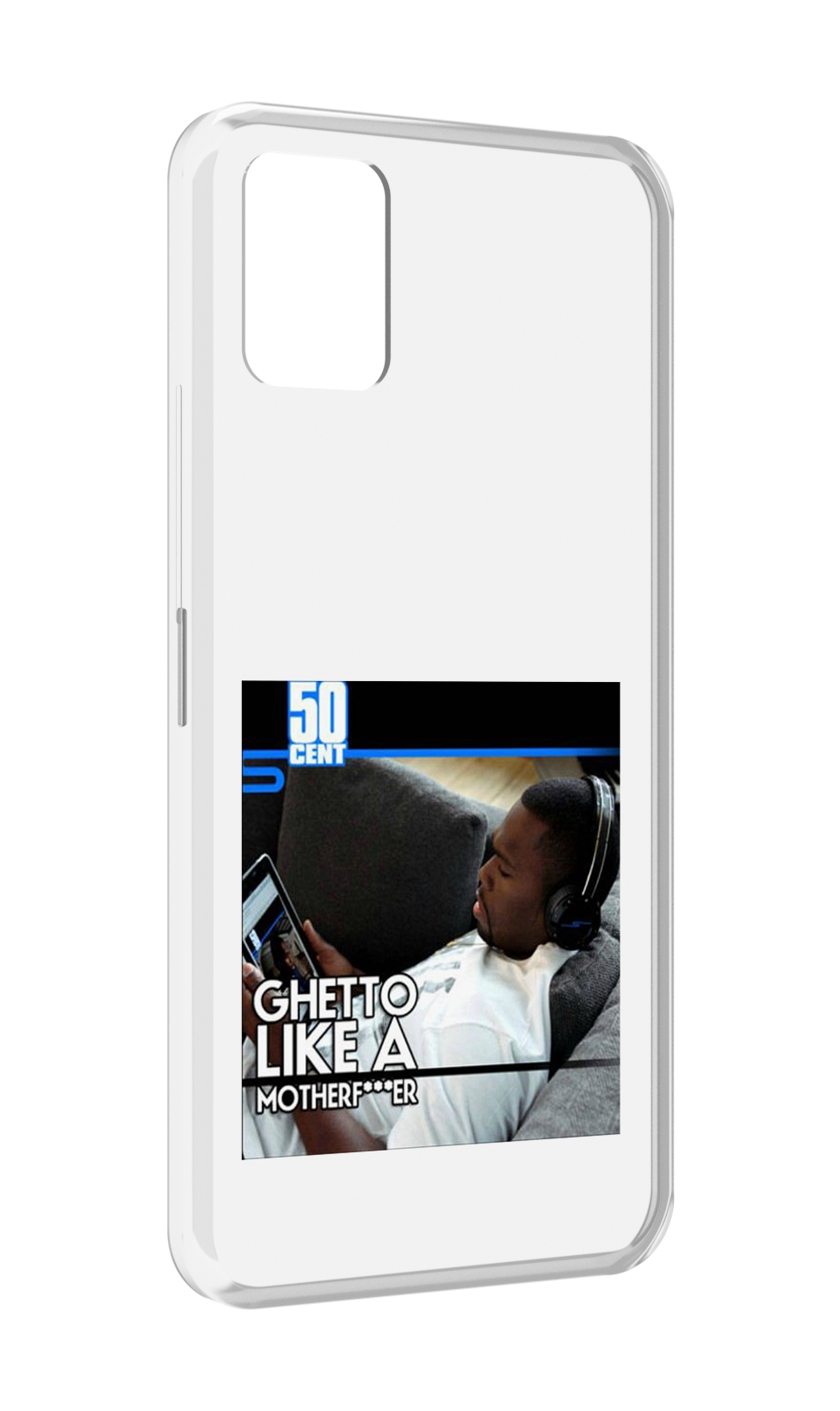 

Чехол MyPads 50 Cent - Ghetto Like A Motherfucker для Umidigi Power 5, Прозрачный, Tocco
