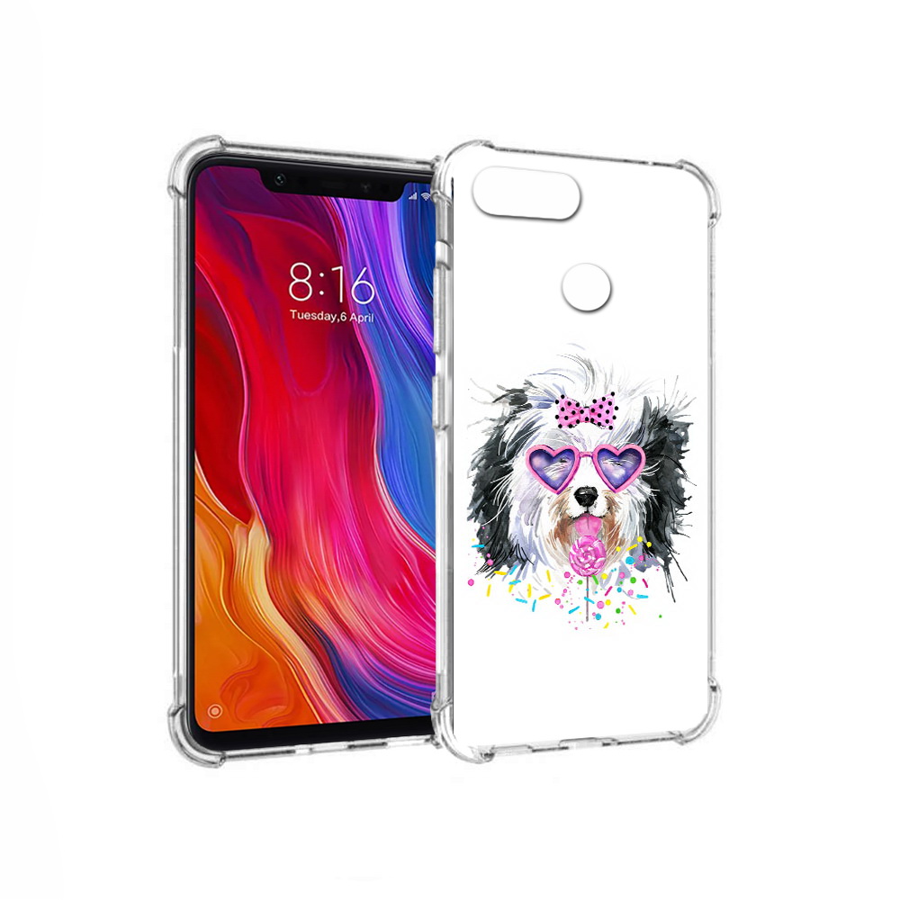 

Чехол MyPads Tocco для Xiaomi Mi 8 Lite пушистик (PT119514.309.559), Прозрачный, Tocco