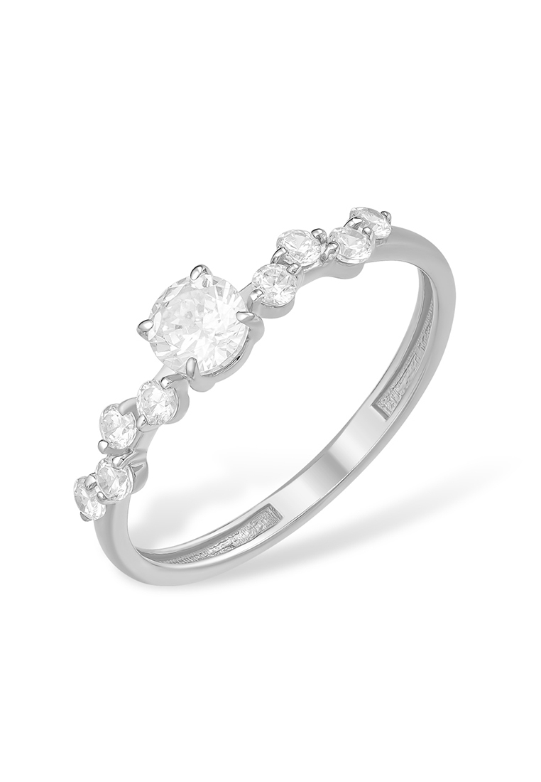 

Кольцо из серебра р.  Kari Jewelry 1010019580-501, фианит, 1010019580-501