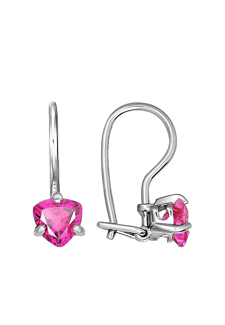 

Серьги из серебра с фианитом SOKOLOV 94020579, 94020579_k