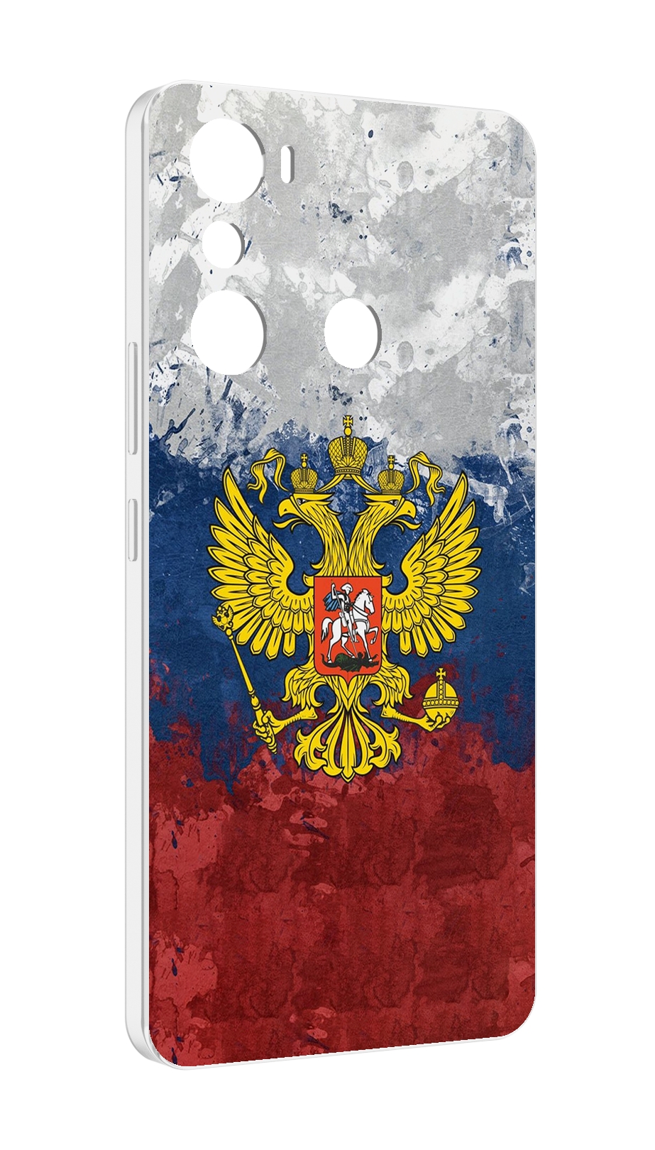 

Чехол MyPads герб-России для Infinix Hot 20i, Прозрачный, Tocco