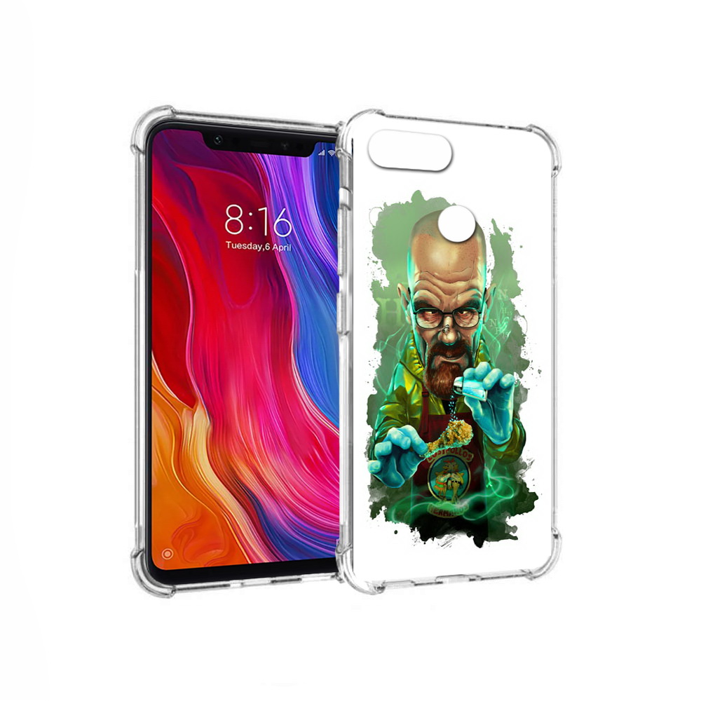 

Чехол MyPads Tocco для Xiaomi Mi 8 Lite повар (PT119514.309.546), Прозрачный, Tocco
