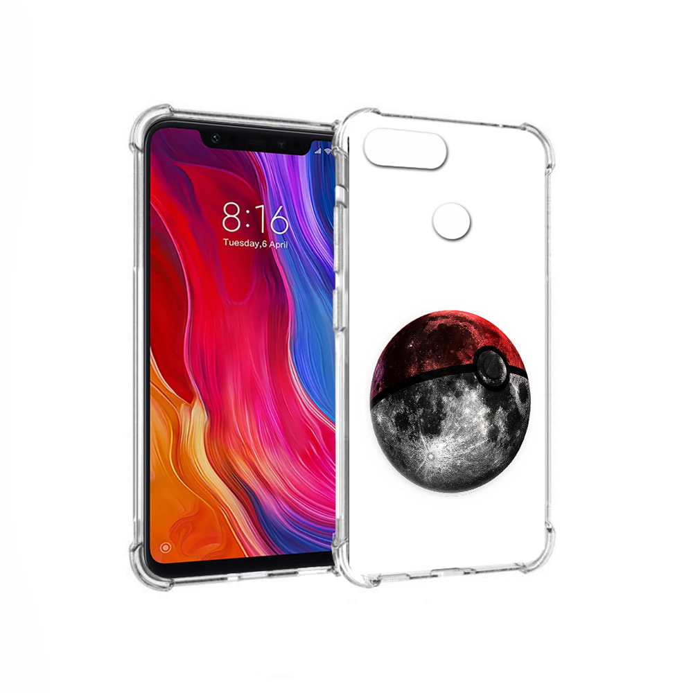 

Чехол MyPads Tocco для Xiaomi Mi 8 Lite планета покебол (PT119514.309.543), Прозрачный, Tocco