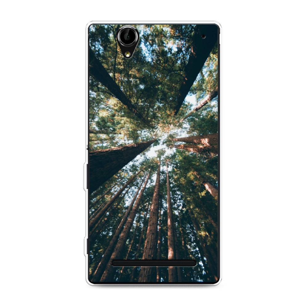 

Чехол Awog на Sony Xperia T2 Ultra "Лес 18", Разноцветный, 50950-4