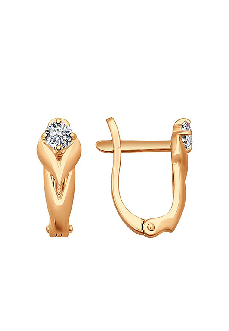 

Серьги из серебра с фианитом SOKOLOV 93020640, 93020640_k