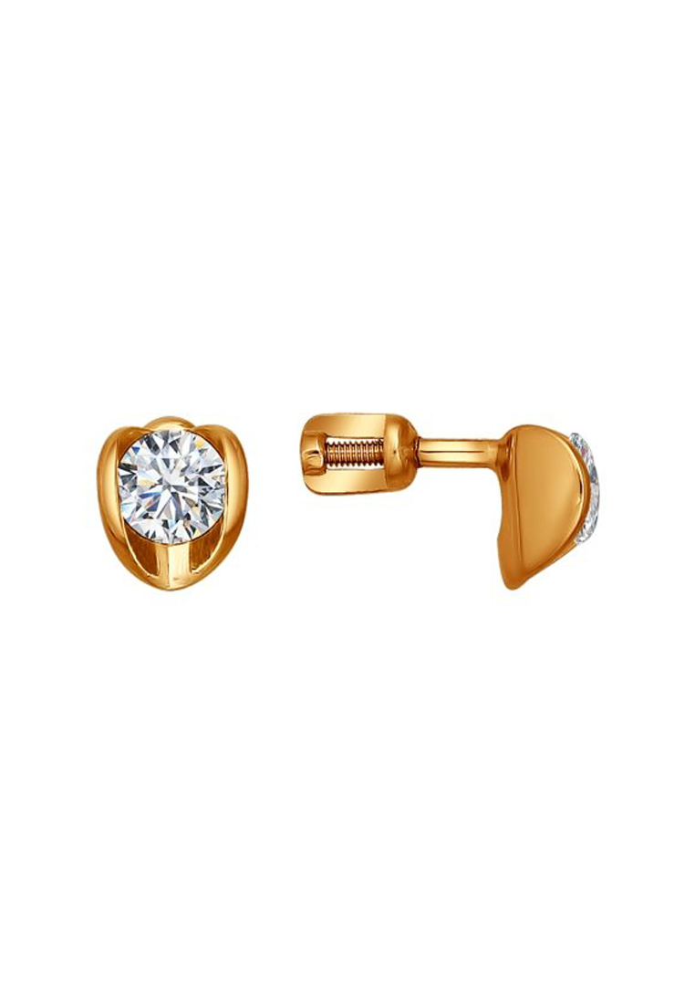 

Серьги из серебра с фианитом SOKOLOV 93020505, 93020505_k